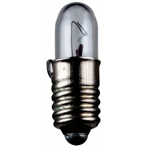 goobay Röhrenlampe, 0,6 W Sockel E5,5, 12 V (DC), 50 mA, 10er (9079)