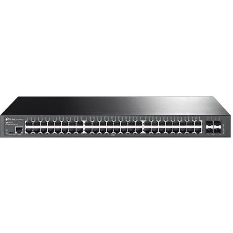 Switch Gestionado TP-LINK TL-SG3452X - 48 Puertos Gigabit + 4 Ranuras SFP+ De 10GE, Compatible Con Omada SDN