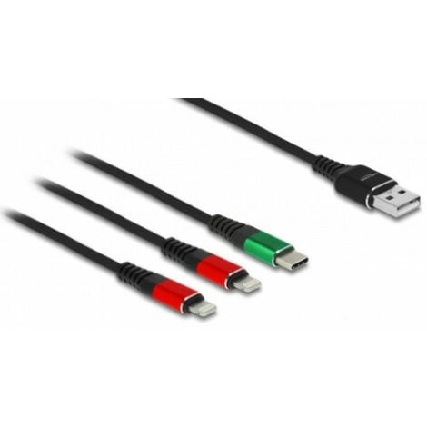 Delock Products 84004 Delock SuperSpeed USB (USB 3.2 Gen 2) Cable Type-A to  USB Type-C™ 2 m