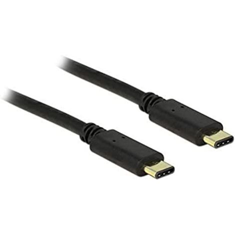 Delock USB-Kabel Type-C Auf USB-B, 1 M, Schwarz - Für Drucker, Scanner & Andere Geräte Mit USB-B Anschluss