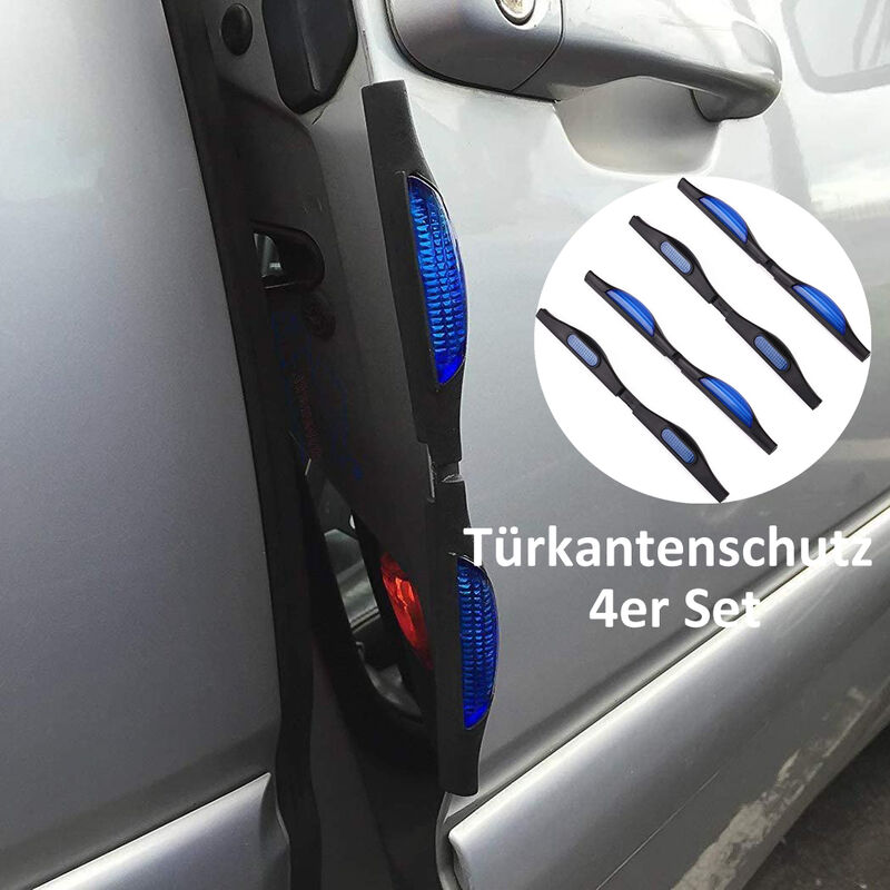 Autotür-Kantenschutz, Autotür-Kantenschutz, Transparent, 4 Stück