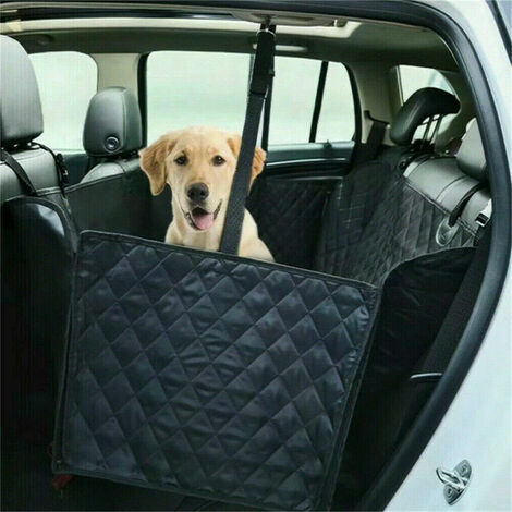 Hundedecke für Auto Rückbank - Wasserabweisende Autoschondecke für Hunde  mit Seitenschutz und Sichtfenster - Pflegeleichte Universal Autodecke für