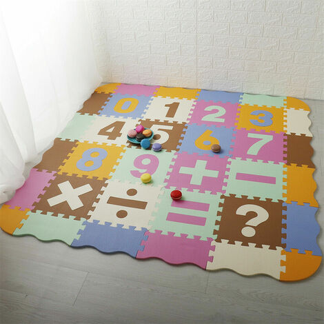 Spielmatte 36tlg Spielteppich Puzzlematte Kinderteppich Matte Schutzmatte NEU 