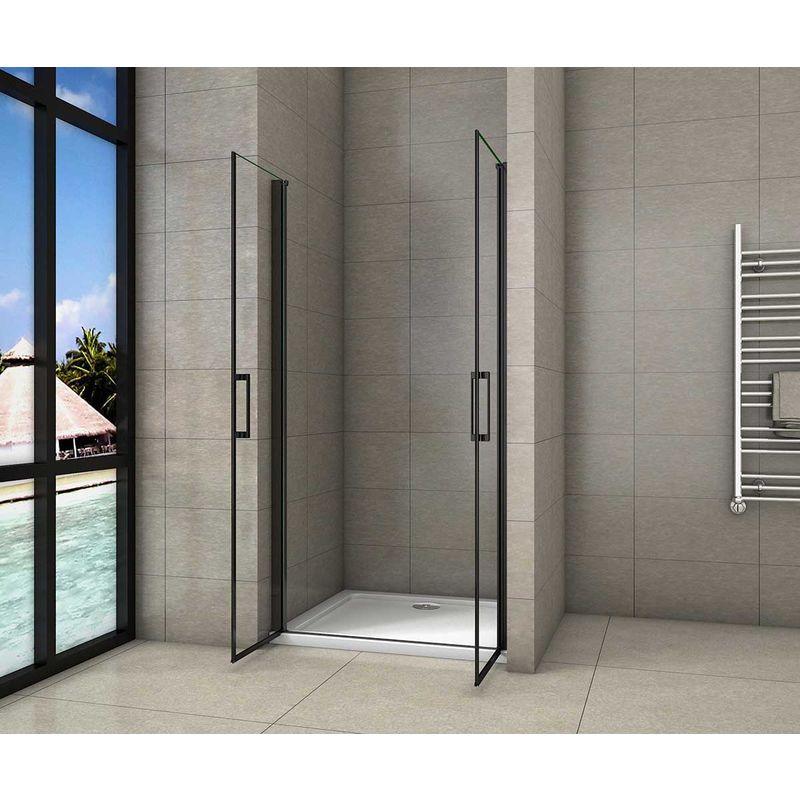 Aica joint de porte de douche joint d'étanchéité en 90cm pour la vitre