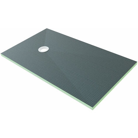 AICA receveur de douche à carreler 1600x900mm recoupable sur mesure receveur douche italienne avec la bonde de receveur (1/5)