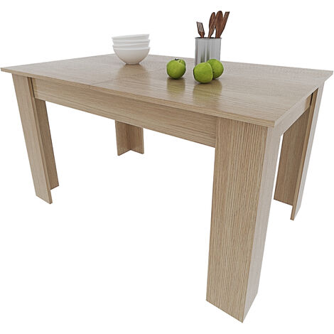 Tavolo da Pranzo Allungabile Fino a 190 cm Toledo Tavolino Consolle Salotto Salone 190 x 78 x 90 cm Colore Rovere
