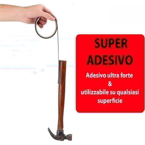 Set da 2 Nastro Ripara Zanzariere Adesivo Per Riparare Zanzariera Kit Riparazione In Fibra Di Vetro Per Tenda Finestra Porta 5 x 200 Cm Colore Grigio
