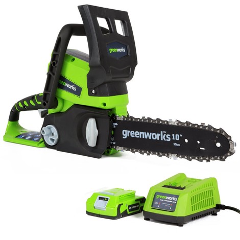 24v 2ah greenworks chainsaw charger battery