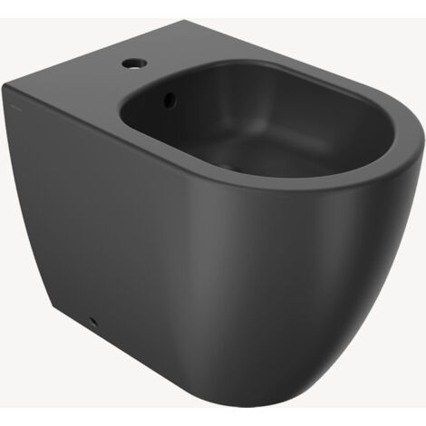 Bidet sur pied en céramique Noir mat - Arc