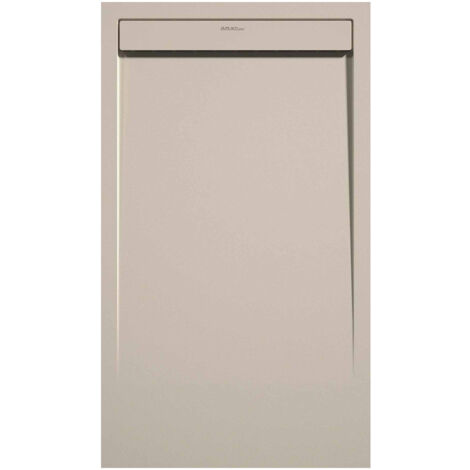 Receveur de douche Crème, finition Lisse Stone SMART, grille de couleur - 160 x 90 cm (1/4)