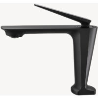 Robinet mitigeur lavabo moderne Noir - Tureis