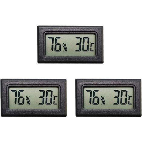 Numérique Humidité Mètre Humidité Testeur LCD humidité hygromètre thermomètre sans 