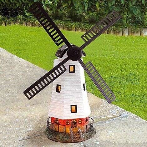 Solaire LED moulin à vent rose/vert ou vert/pink BLACHERE jfs007pv