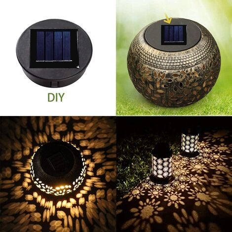 Pearlstar Lampe solaire de rechange avec ampoule pour lanterne solaire.