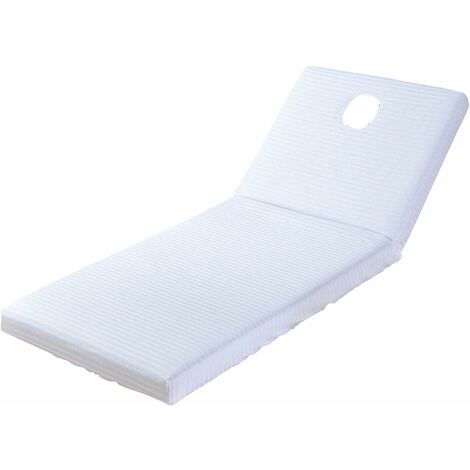 Drap de table de massage avec trou pour le visage, housse de lit en mélange de coton et drap de table doux 190 x 70 cm