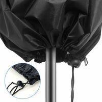Housse de protection pour parasol déporté 2 à 4 m de large tissu Oxford 210D imperméable à la poussière Résistant aux UV 265x40/70/50cm
