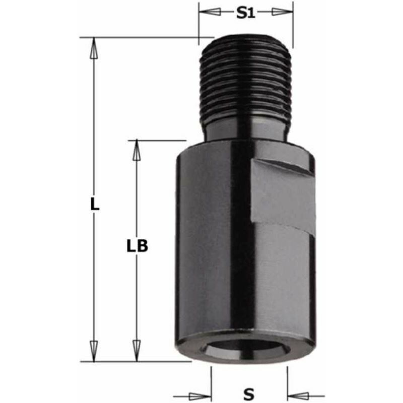 Portabrocas sujeción rápida CM3-B16 16mm Adaptador taladro Mandril taladro  Universal Autoajustable