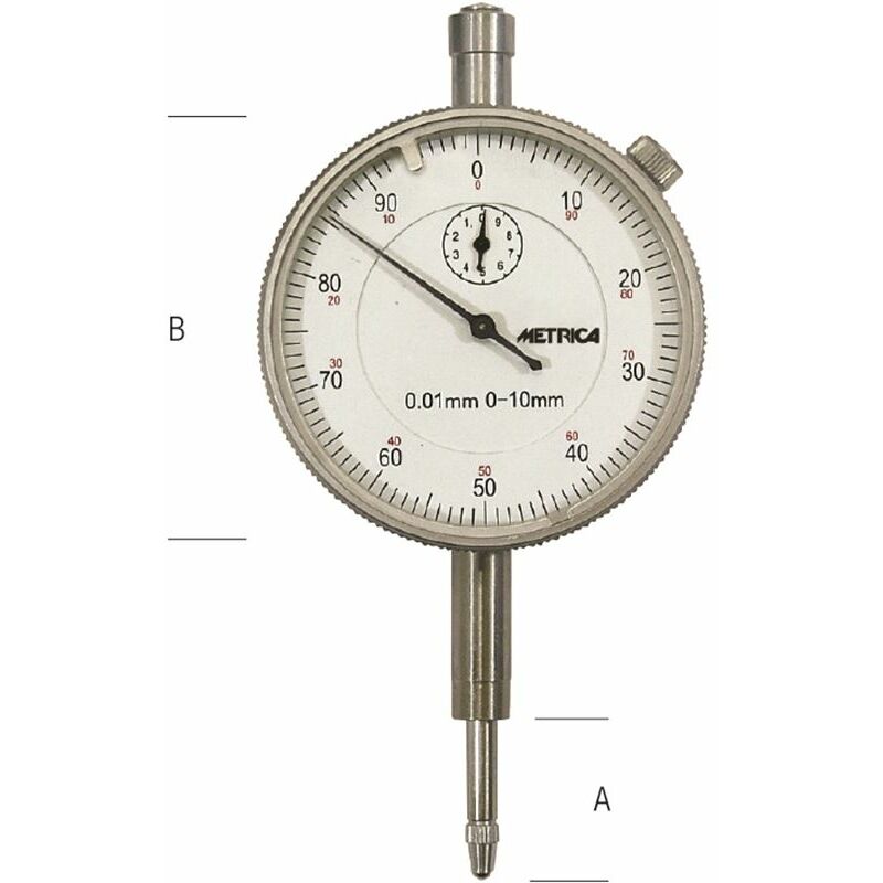 Base Magnética + Reloj Comparador Centesimal 0 - 10 Mm