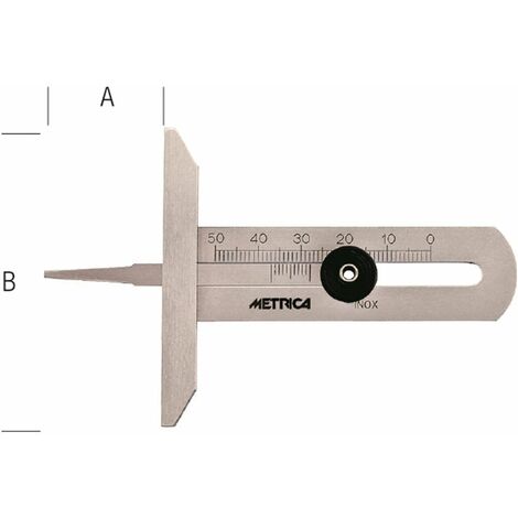 Regla de 15 cm (6) Métricas profundidad gauge- tipo
