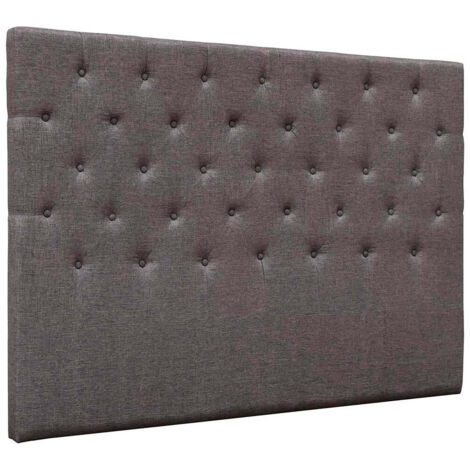 Kopfteil Deco – Gepolstertes Bettkopfteil Aus PVC, 169 Cm Schwarz – Modernes Design Fürs Schlafzimmer