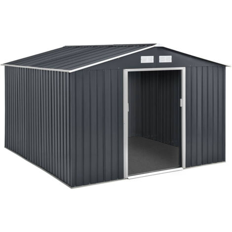 Gerätehaus aus Metall "Vegas" - 7,06 m² - Grau