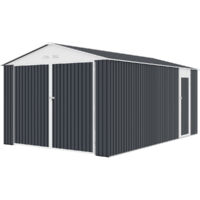 Metallgarage "Houston" 15,36 m² - Anthrazit