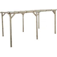 Carport "Sunny" aus Holz 3 x 5 m