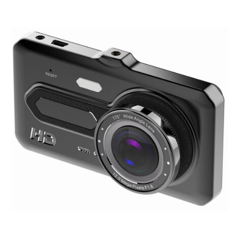 Full HD 1080P Autokamera 3,2 Zoll IPS-Bildschirm mit 720P Rückfahrkamera WDR Dashcam Auto Vorne Hinten G-Sensor Bewegungserkennung Nachtsicht 170°Weitwinkelobjektiv Parkmonitor Loop-Aufnahme
