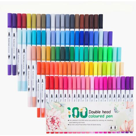 20 Farben Marker Set Metallic Stifte Art Filzstift Acrylstifte Marker Stifte 