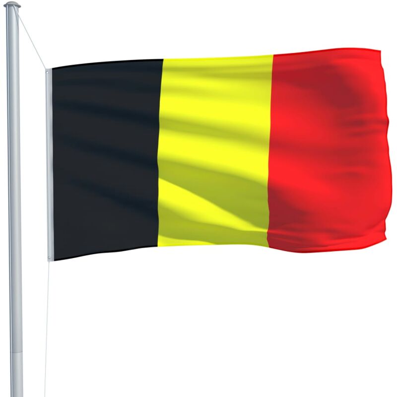 flag belgium lightweight, multicolor textile, 150 x 90 cm