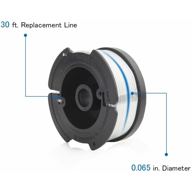 Black Decker AF-100-3, 0.065 in. Dia. X 30 Ft. L Replacement Line