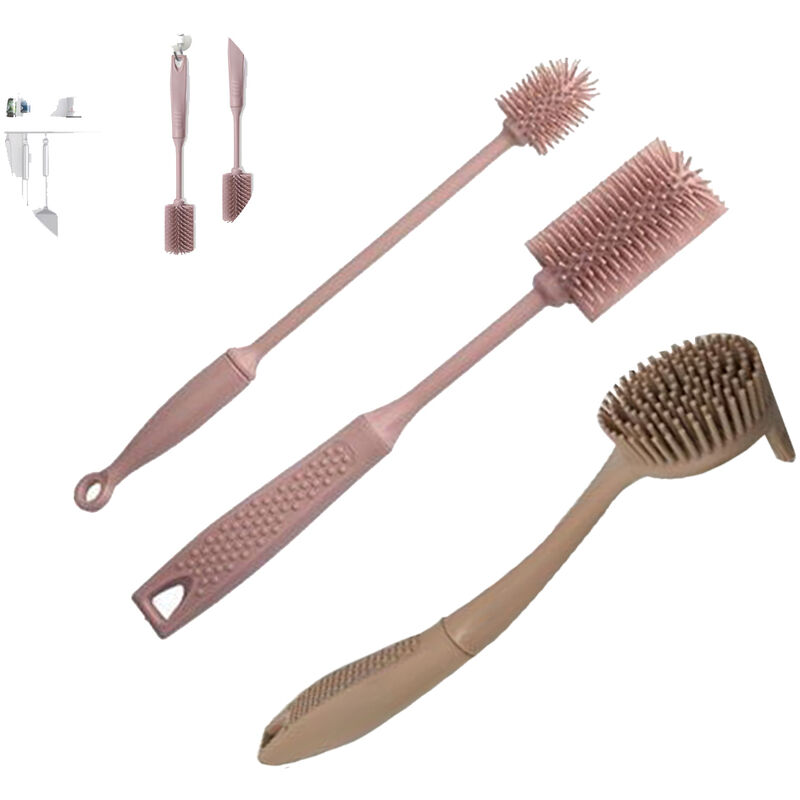 3 Pack 3 in 1 Multifunctional Gap Cleaning Brush Tiny Bottle Cup Lid Detail  Brush - Bottle Brushes, Facebook Marketplace