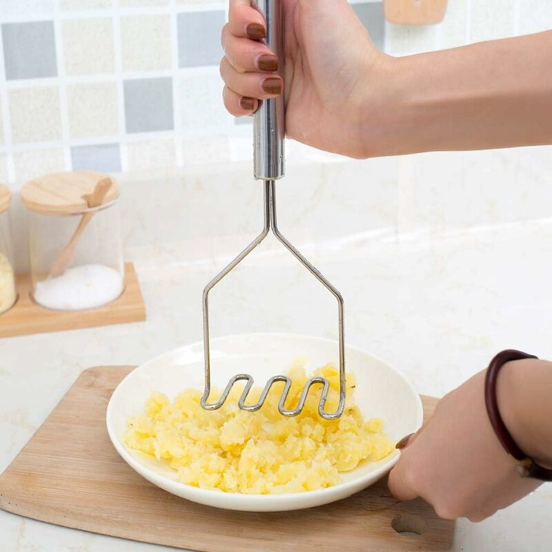 VonShef Electric 1000W Stainless Steel Potato Masher