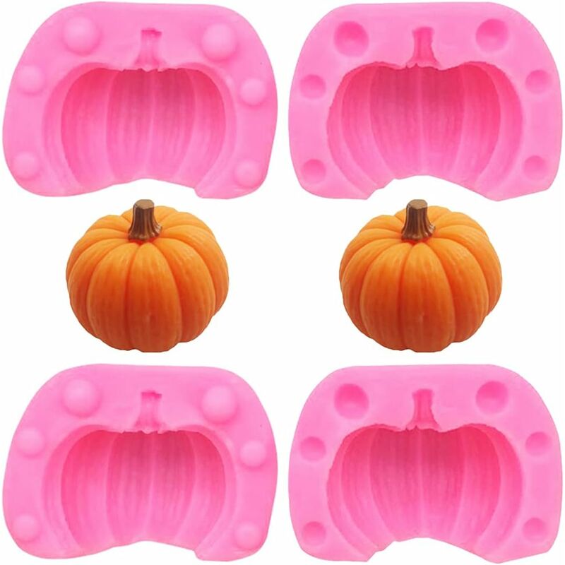 1 Piece Pumpkin Leaf Silicone Molds, Cake Ice Cream Chocolate Jello Soap  Mold, Baking Molds Silicone Shapes, Leaves Silicone Mold, Random Color