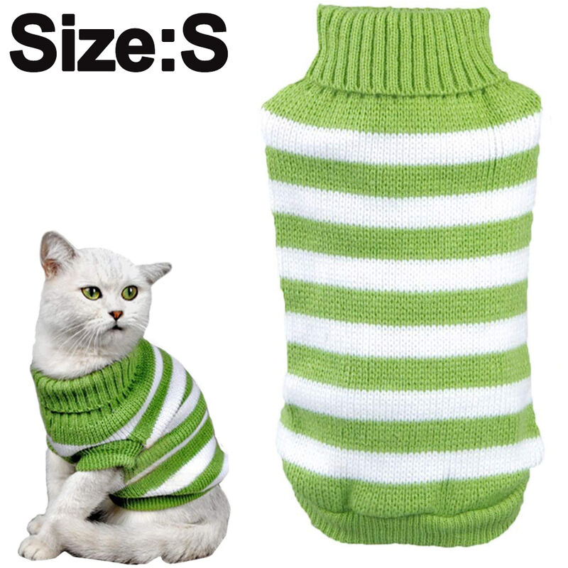 Sweet Cat Coat Warm Kitten Jacket Luxury Woolen Cat Costume Winter