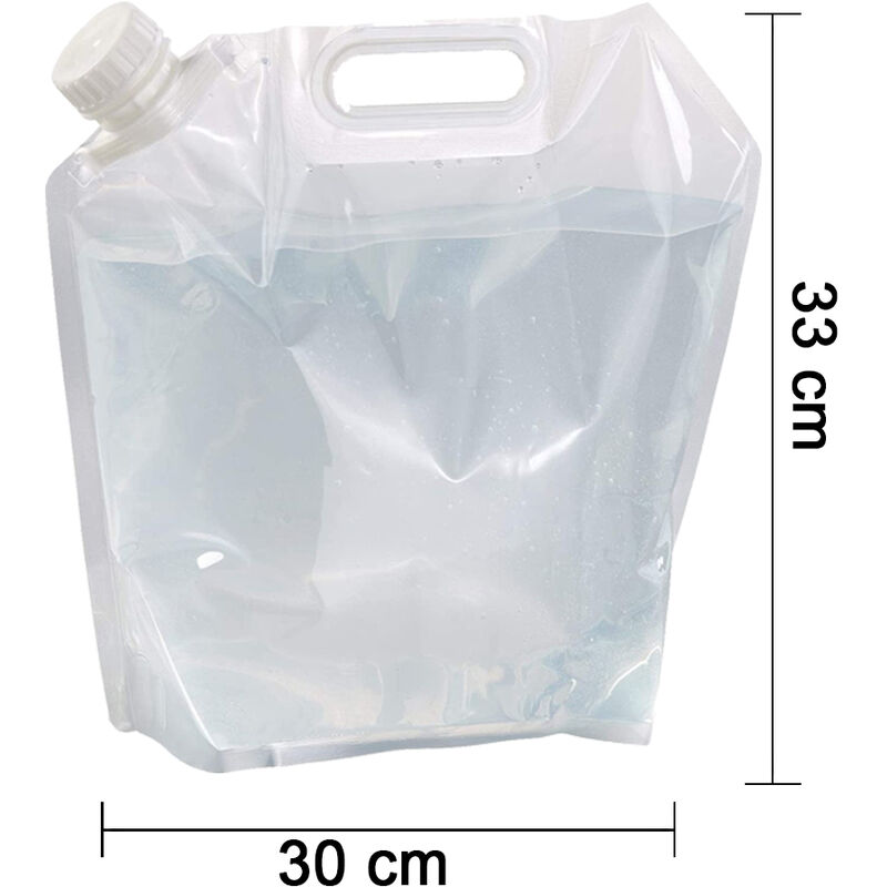 1L 2L 3L 4.5L 5L 10L Big Size Clear Spout bag BPA Free Collapsible