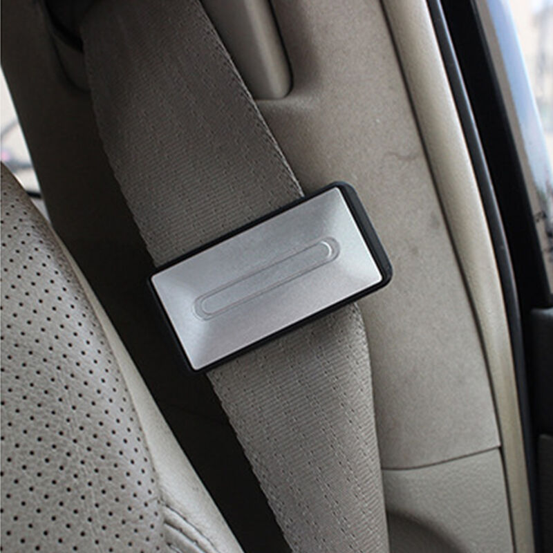 Car Seat Belt Adjuster, Seatbelt Clips | Smart Adjust Seat Belts to Relax  Shoulder Neck Give You a Comfortable and Safe Experience | 2PCS Black