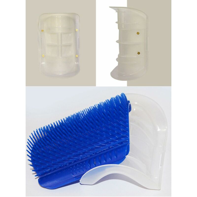 1pc T-shape Comb, Bathroom Cleaning Brush, Comb Cleaner, Plastic Curl Comb,  Cleaning Claw Hook