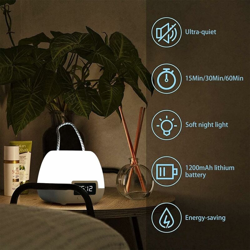 Bedside Lamp, LED Night Light, Remote Control Kids Night Light