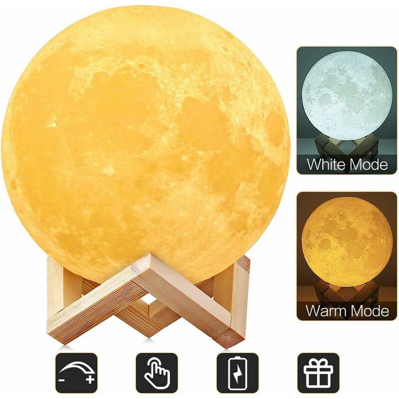 2 moon lamp