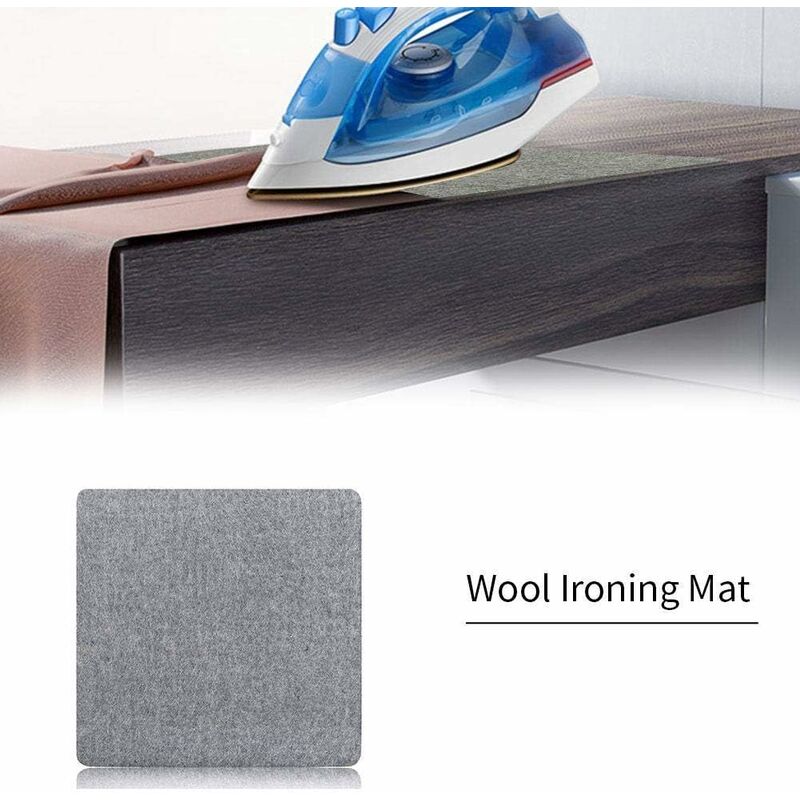 Versatile Silicone Iron Rest Pad, Ironing Board Heat Resistant Mat