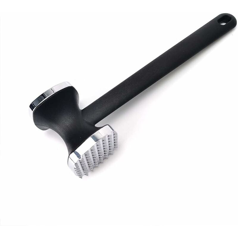 New Stainless Steel Aluminium Double Side Beaf Steak Mallet Meat Tenderizer Hammer Home Garden Kitchen Meat Tools, Size: 19*4.5 cm, Silver