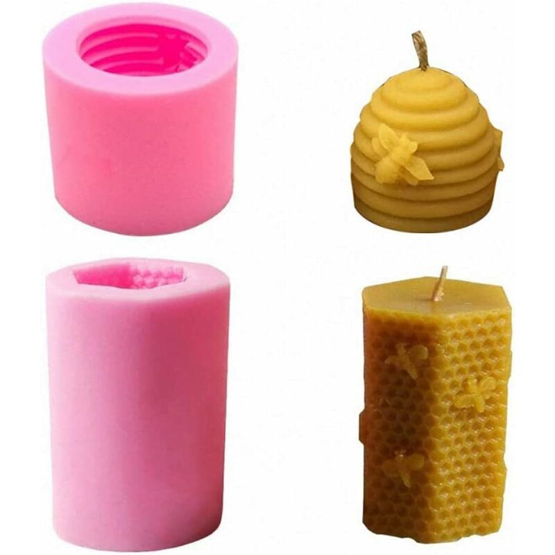 Bear Shaped Candle Mold For Making Pillar Or Aromatherapy Candle With  Silicone Resin Material And Mirror Surface