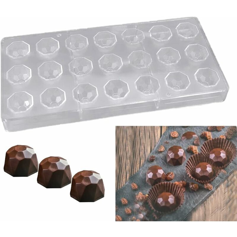 9 style polycarbonate chocolate bar mold confectionery tools sweet candy  chocolate mould baking pastry mold