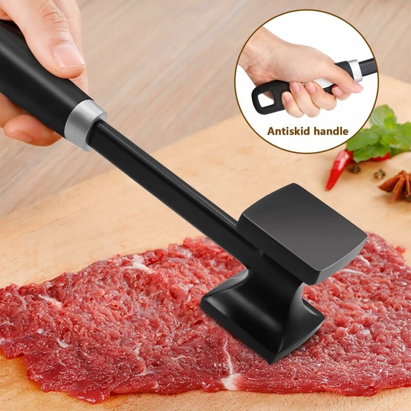 Meat Tenderizer, Multipurpose Kitchen Gifts, Ergonomic Handle Meat Mallet, Meat  Beater for Pounding Poultry Fish Steak Meat 