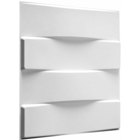 WallArt 24 pcs 3D Wall Panels GA-WA05 Vaults - White