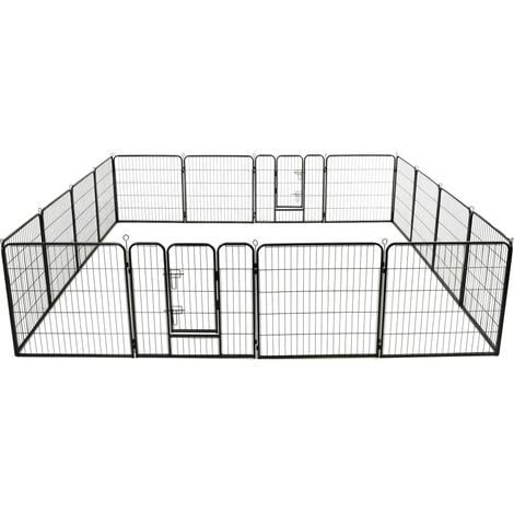 16 panel dog top playpen