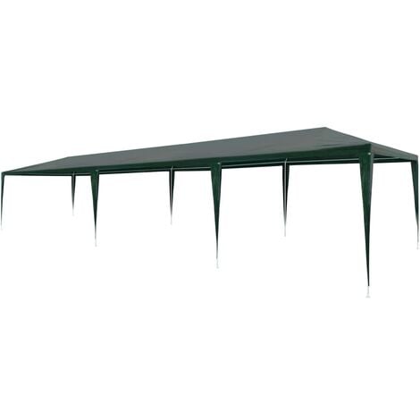 Party Tent 3x9 m PE Green - Green