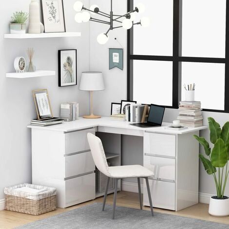 Corner desk with storage 2024 for small spaces