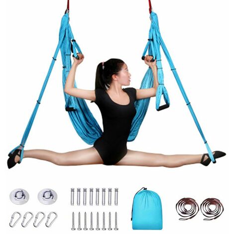 Aerial Yoga Swing Set, Flying Trapeze Yoga Kit for Yoga Hammock Aerial Yoga  Hammock Strap Inversion